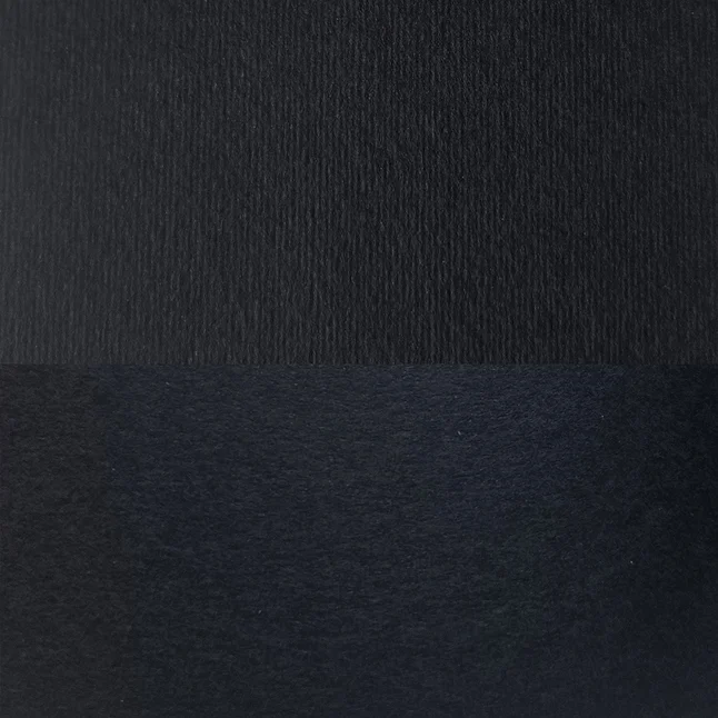 Папір для дизайну Elle Erre В2 (50×70см) №15 nero 220г/м2 чорний дві текстури Fabriano
