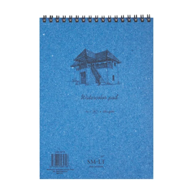 Альбом для акварелі на спіралі AUTHENTIC 280г/м2 20л SM-LT Art