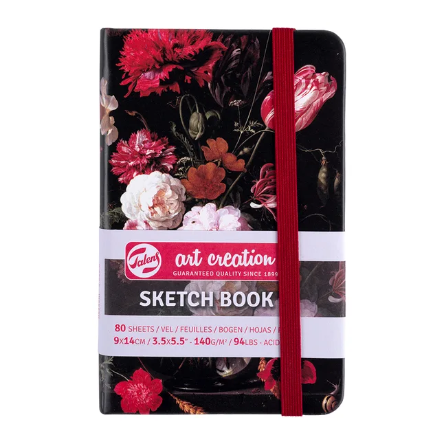 Блокнот для графіки Talens Art Creation 140г/м2 80л Натюрморт з квітами Royal Talens