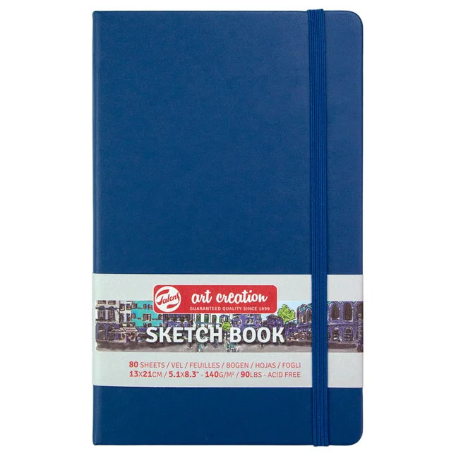 Блокнот для графіки Talens Art Creation А5 (13х21см) 140г/м2 80л Navy Blue Royal Talens