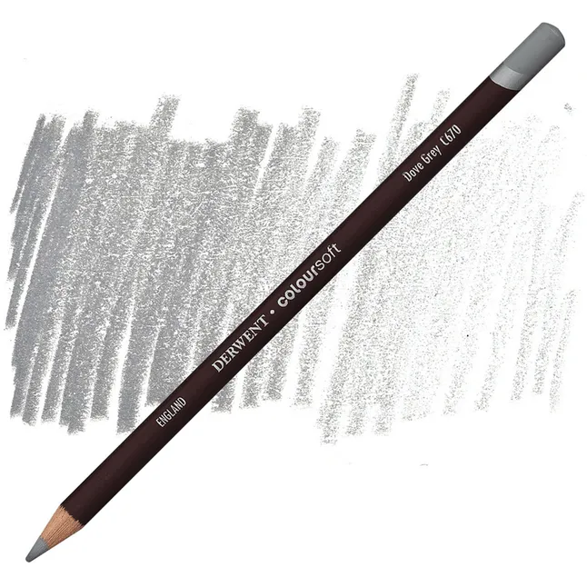 Олівець кольоровий Coloursoft (С670), Сіра голубка,Derwent
