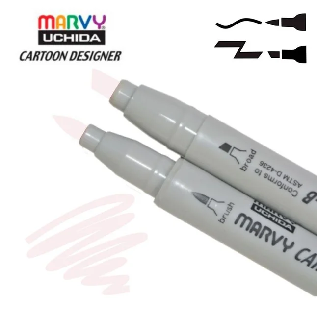 Маркер двосторонній Marvy 1900B-S