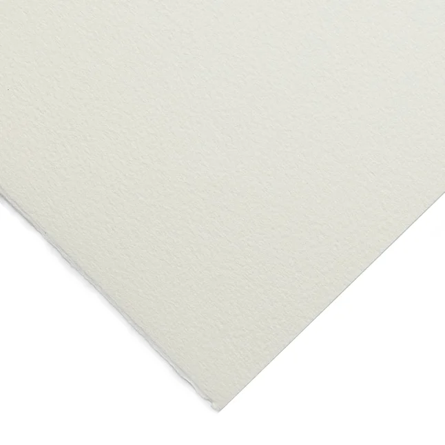 Папір для пастелі CROMIA B2 (50х65см) №01 white 220г/м2 (2 обірвані краї) 50% бавовна Fabriano — Photo 1