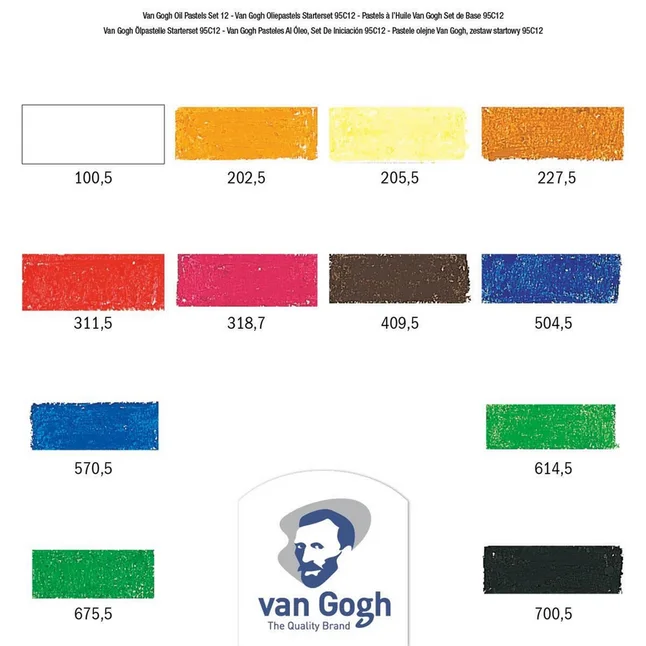 Пастель олійна проф. 12кол., VAN GOGH, Royal Talens — Photo 5