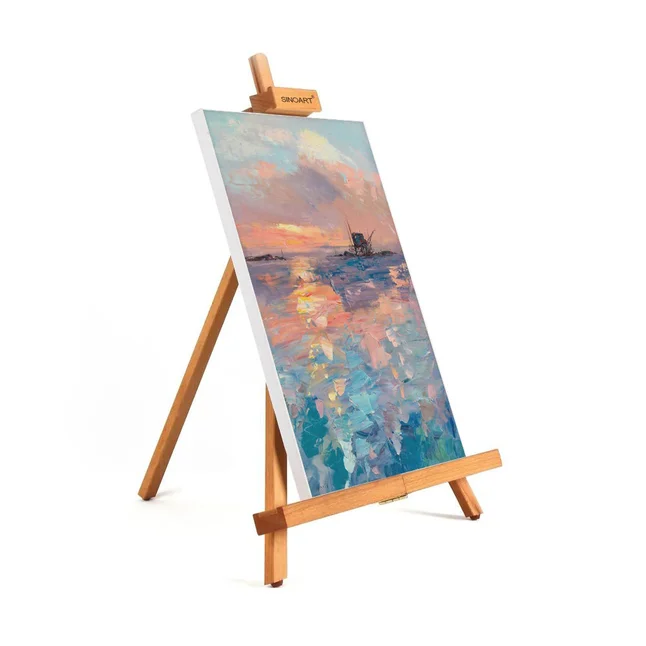 Мольберт настільний бук 44×25×44(76) см висота полотна до 70см SINOART — Photo 3