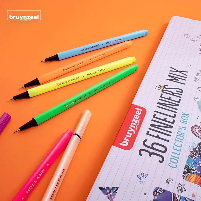 Набір лінерів FINELINER 36кол Bruynzeel — Photo 6