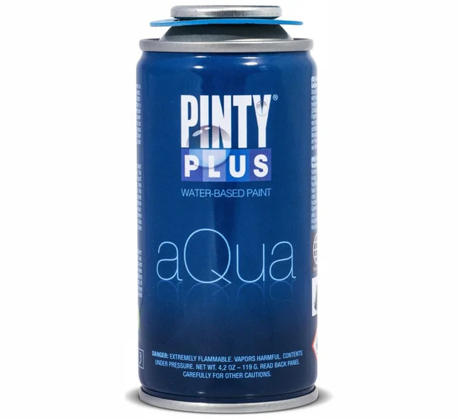 Лак-аерозоль на водній основі Aqua глянцевий 150 мл PINTYPLUS