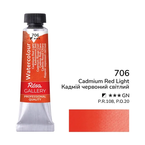 Фарба акрилова Помаранчева (407) 400 мл ROSA Studio — Photo 14